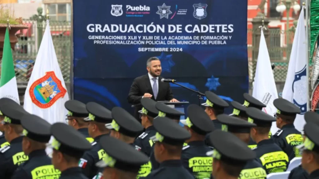 Ayuntamiento de Puebla cuenta con 95 nuevos policías