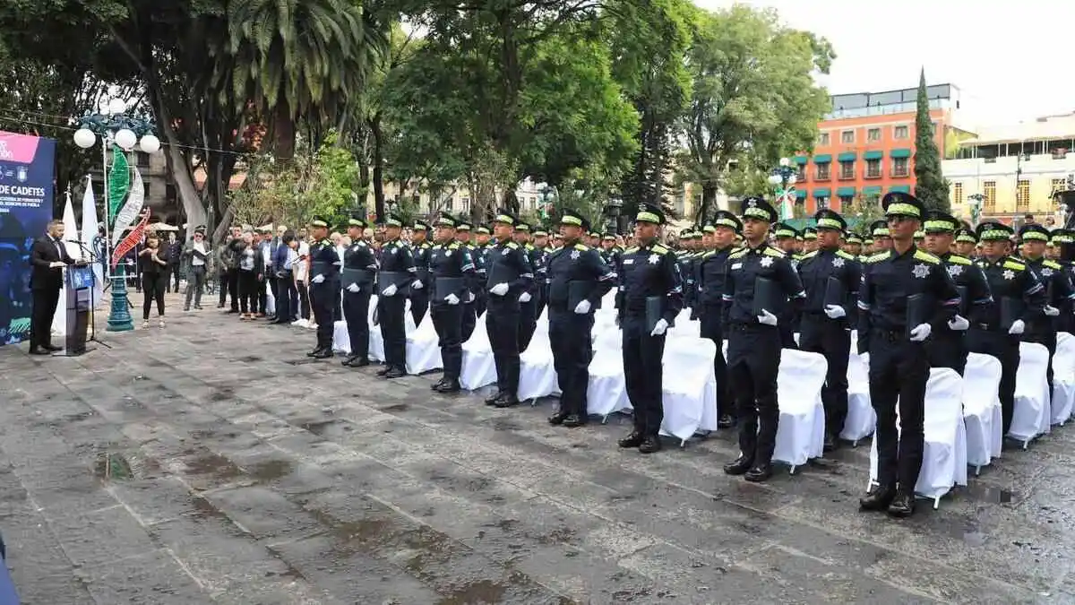 Policía Municipal de Puebla incorpora a 95 nuevos elementos