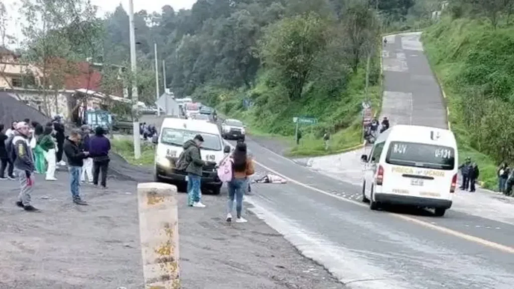 Transporte público atropelló a una joven en Chignautla; SMT interviene para pago de gastos médicos