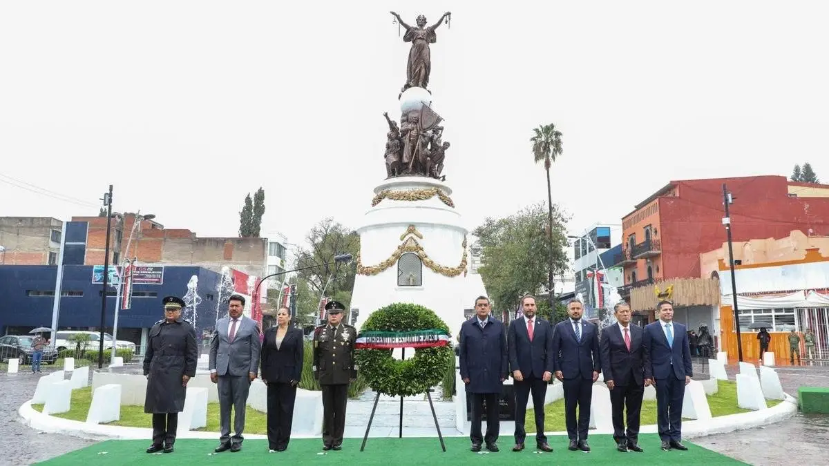 Conmemoran en Puebla el CCIII Aniversario de la Consumación de la Independencia