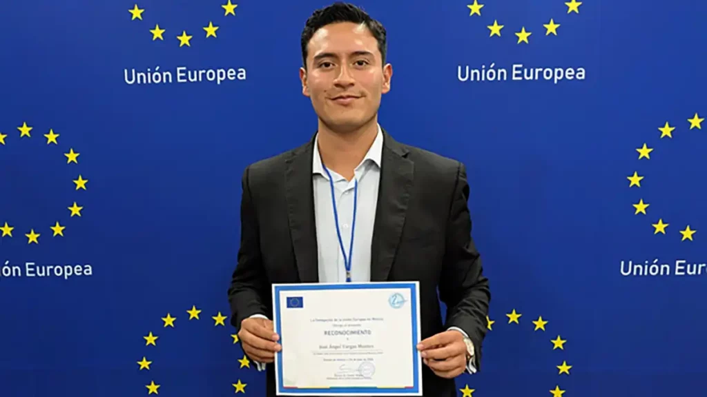 Egresado de la BUAP gana beca para estudiar posgrado en la Unión Europea