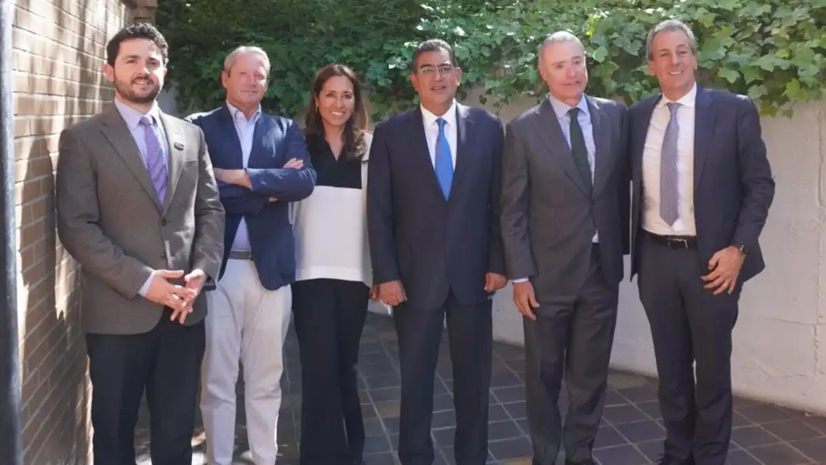 Gira por Europa: Sergio Salomón se reunió en España con el CEO de Volvo Car