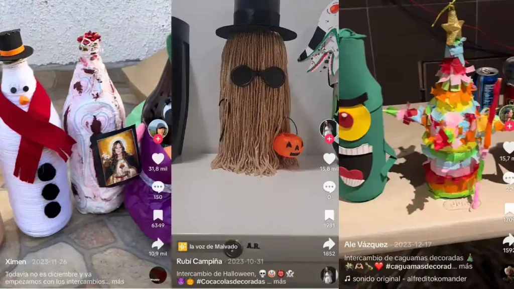 Ideas de caguamas decoradas en Tiktok.