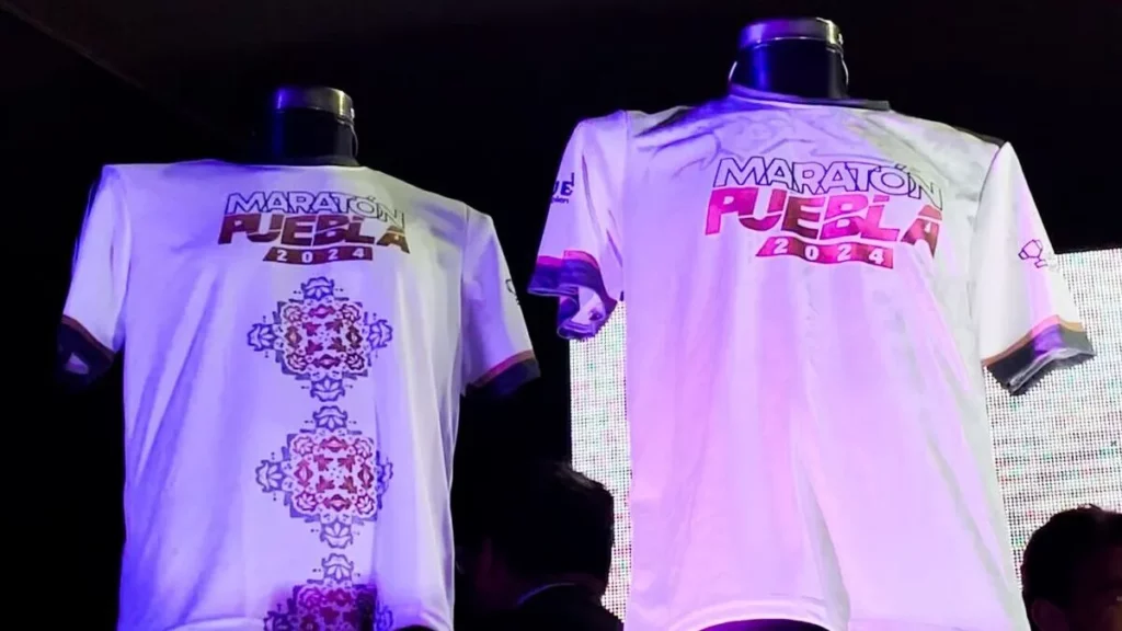 Conoce la playera y medalla del Maratón Puebla 2024