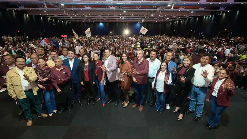 Alcalde Luján en Puebla: mantener unidad, pide a militantes de Morena