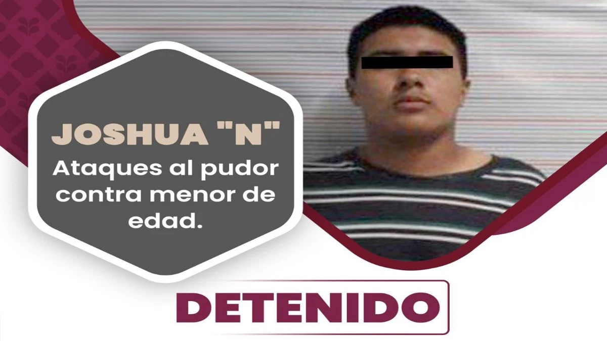 Detienen a sujeto que hizo tocamientos a una menor en Puebla