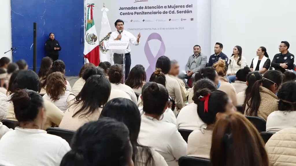 SEGOB realizó “Jornada de Atención a Mujeres del Centro Penitenciario de Ciudad Serdán