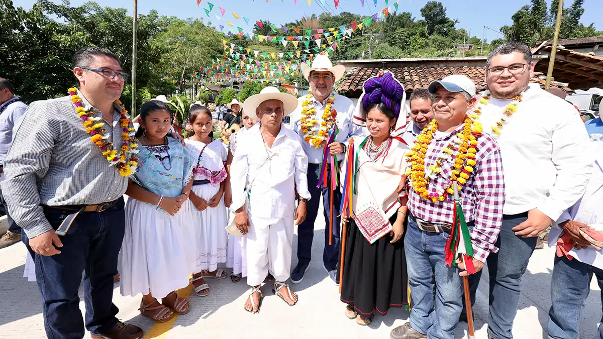 Sergio Salomón llama en Cuetzalan a mantener una Puebla unida