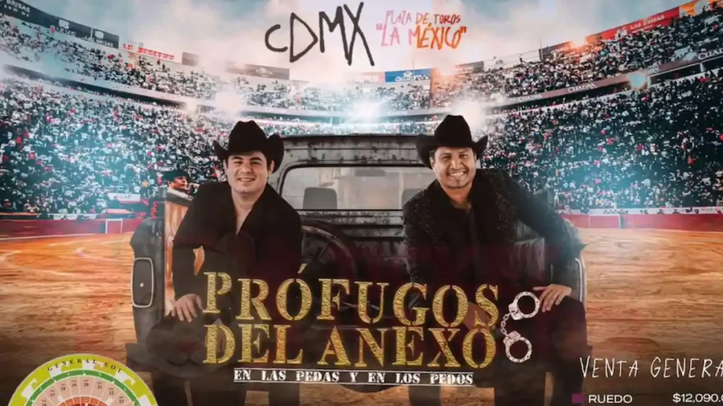 Promocional de la gira Prófugos del Anexo de Julión Alvarez y Alfredo Olivas.