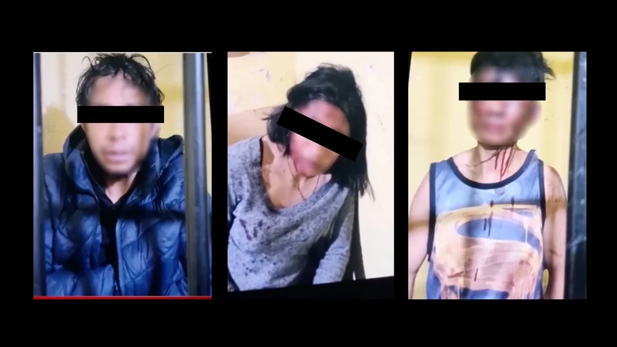 Rescatan a dos hombres y una mujer de ser linchados en Tepatlaxco