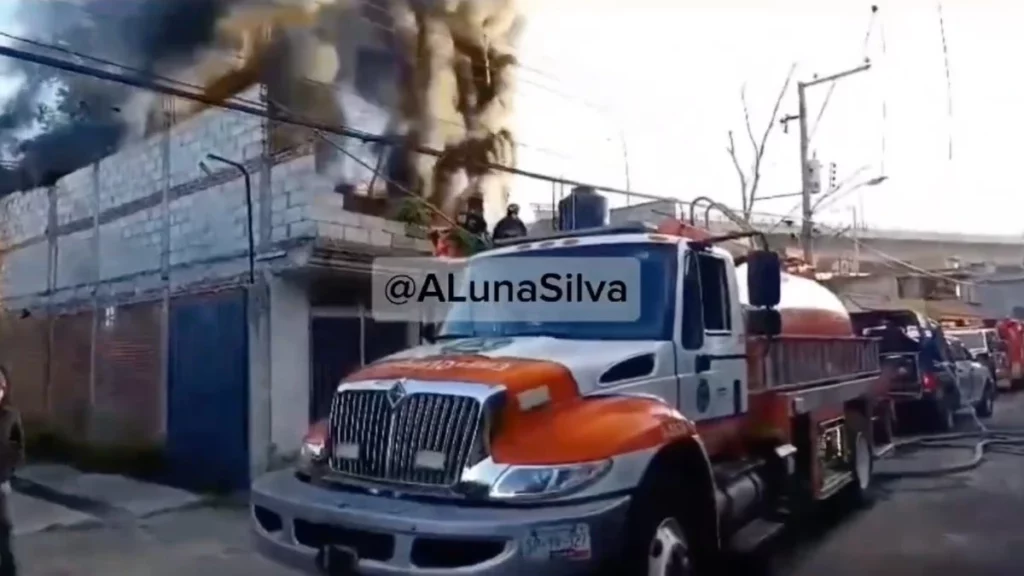 Incendio alertó a vecinos de San Jerónimo Caleras