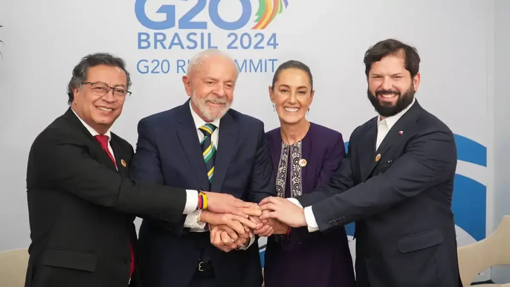 Claudia Sheinbaum asistió a Cumbre del G20 en Brasil