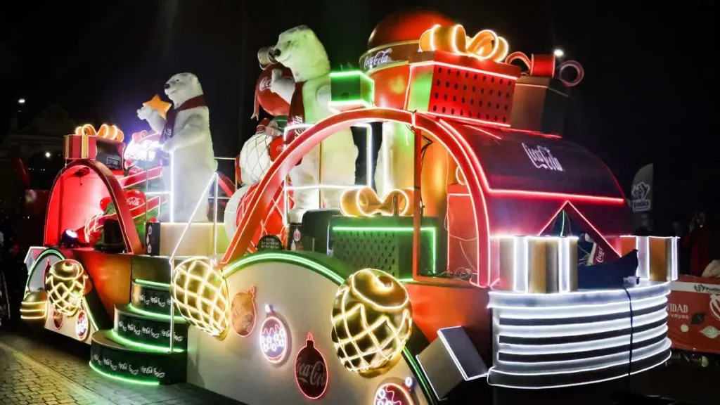 Así se vivió la Caravana Coca Cola en Puebla