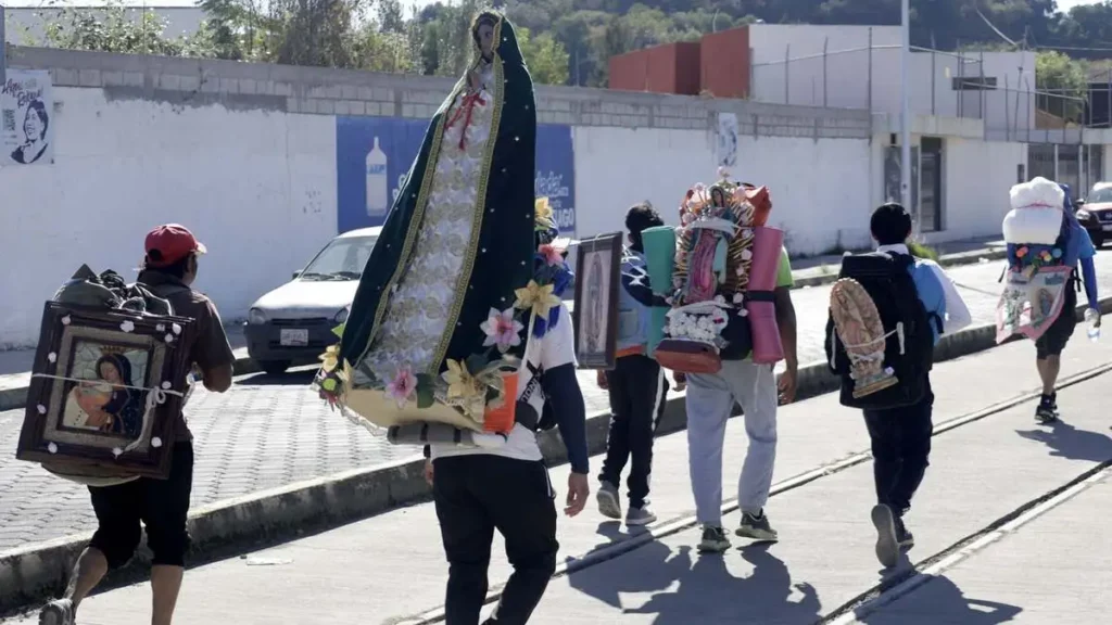 Así fue el paso de peregrinos por Puebla