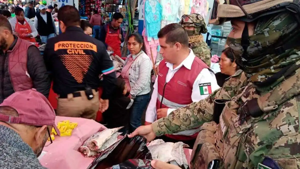 Decomisan 144 kilos de pirotecnia tras operativos en nueve municipios de Puebla