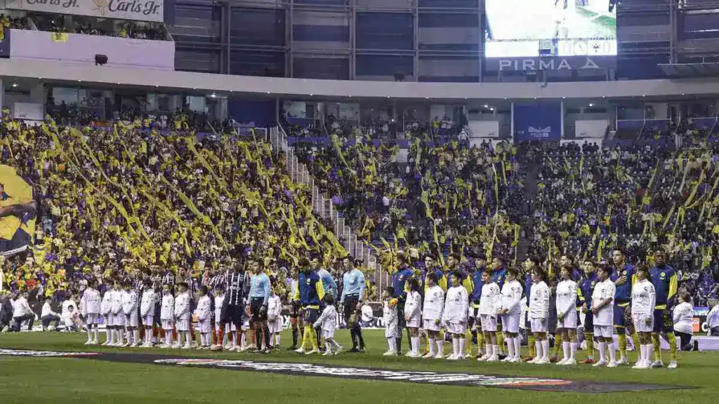 América ganó 2-1 a Rayados en un Cuauhtémoc totalmente "amarillo"