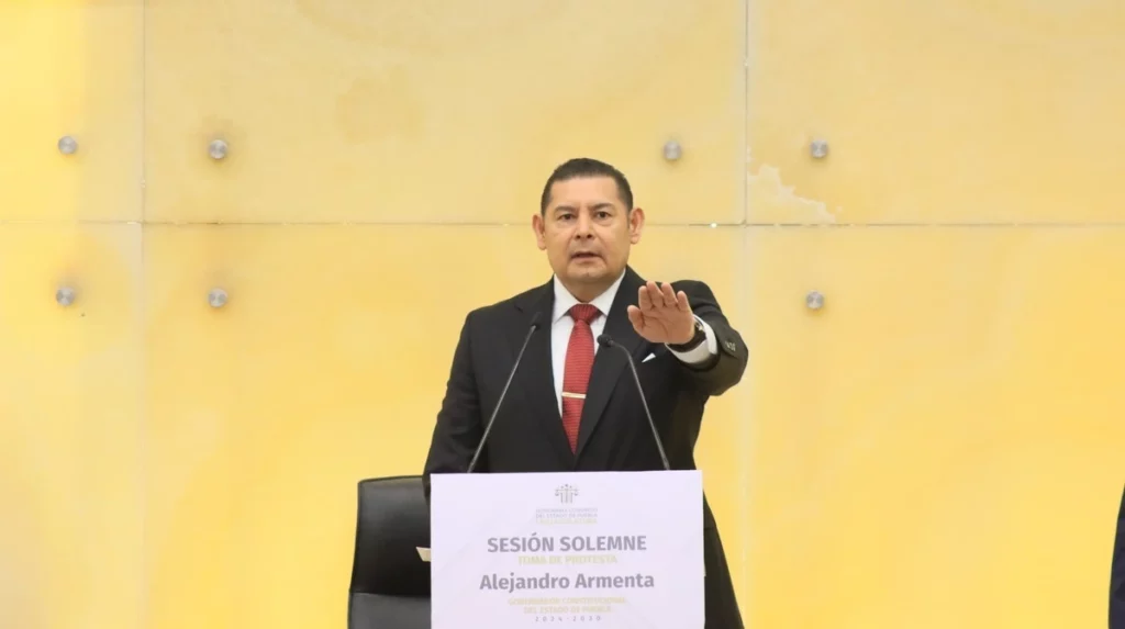 Reconciliación, inclusión, firmeza, justicia y equidad, ofrece Armenta como nuevo gobernador