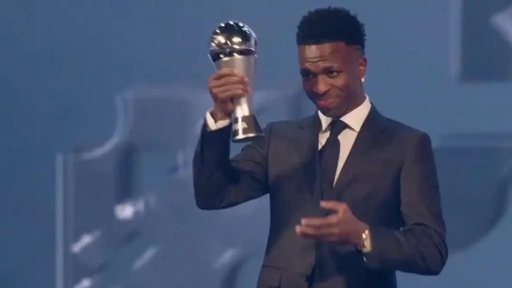 Vinicius Jr. es el ganador del The Best FIFA