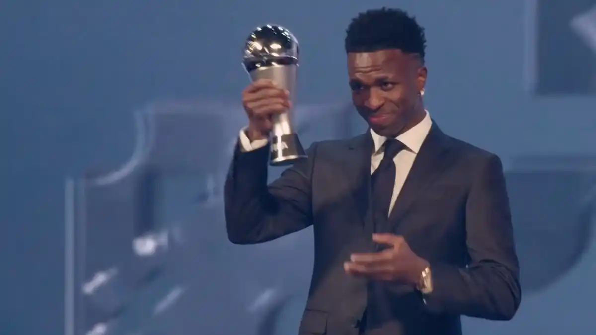 Vinicius Jr. es el ganador del The Best FIFA