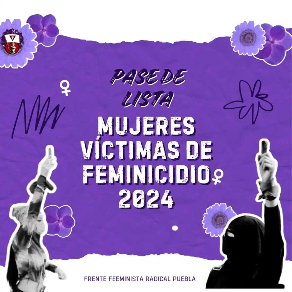 Frente Feminista Radical contabiliza 86 feminicidios en Puebla en 2024