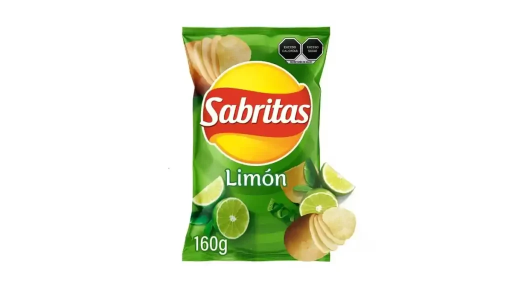 Papas de limón de la familia PepsiCo.