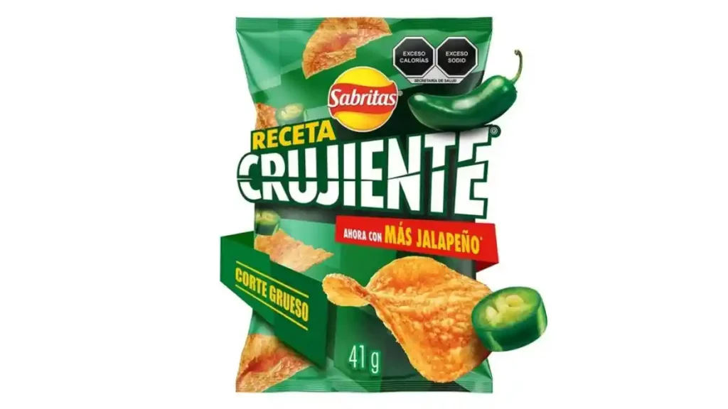 Sabritas receta crujiente de jalapeño.