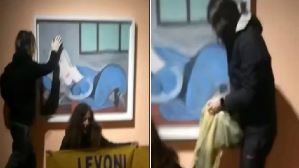 Animalistas arrojaron estiércol a cuadro de Picasso en Italia