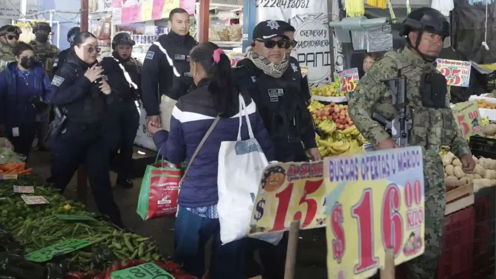 Dos detenidos por robo durante operativo en la Central de Abasto