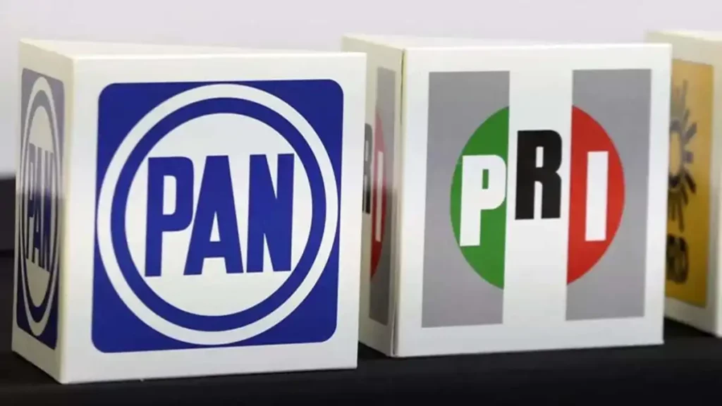 Logotipos PAN y PRI