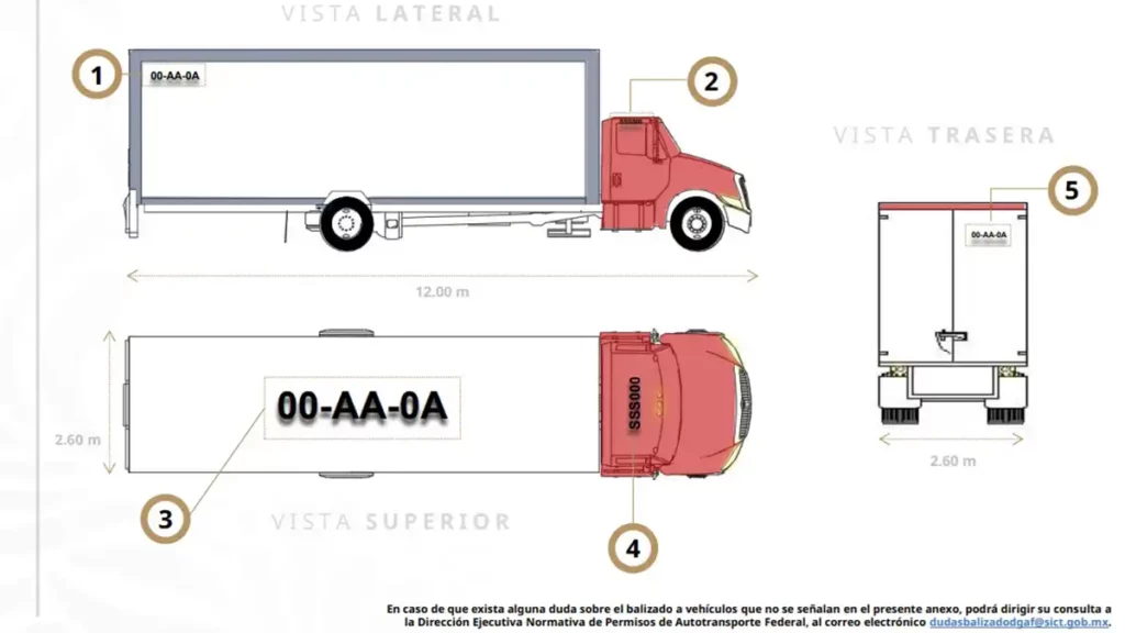 Por inseguridad, autotransporte federal tendrá nuevo balizado